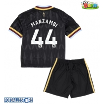 Aston Villa Johan Manzambi #44 Bortedraktsett Barn 2026-27 Kortermet (+ Korte bukser)